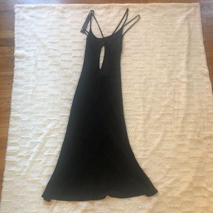 Versus Versace Dress-- Keyhole and Leather Strap